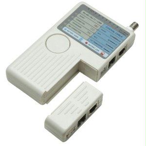 Intellinet 4-in-1 Cable Tester Rj-11, Rj-45, Usb And Bnc