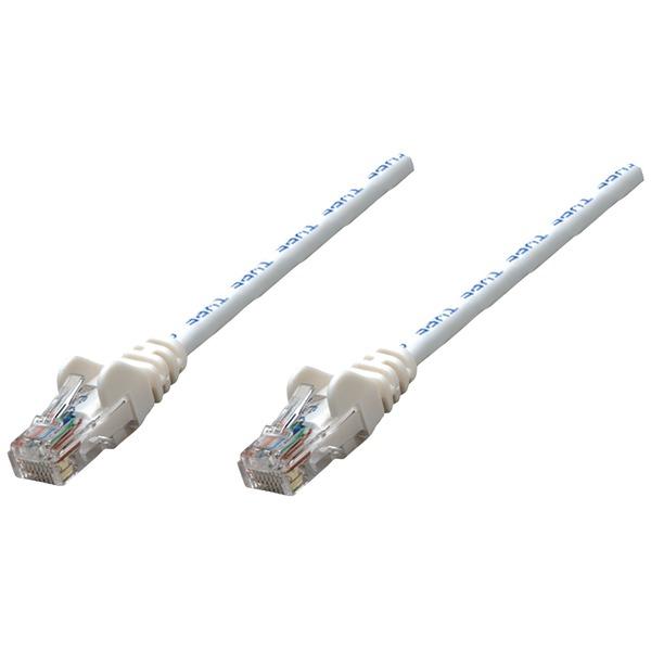 Intellinet 3 Ft White Cat5e Snagless Patch Cable