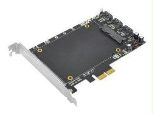 Siig, Inc. Pci Express (pcie) Sata 6gbps Adapter With 3 Internal Sata+ssd Socket, Pcie 2.0,