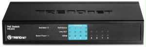 Trendnet Inc 8-port (4 10/100, 4 Poe) Poe Switch,limited Lifetime Warranty