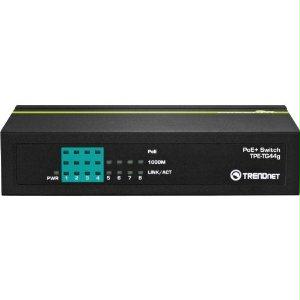 Trendnet Inc 8-port Poe Switch 4 Poe, 4 Non-poe