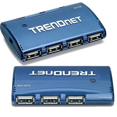 Trendnet Inc High Speed Usb 2.0 7-port Hub /w