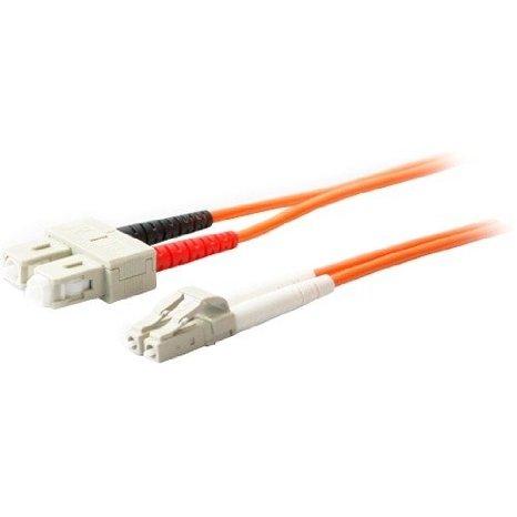 Add-on This Is A 9m Lc (male) To Sc (male) Orange Duplex Riser-rated Fiber Patch Cable.