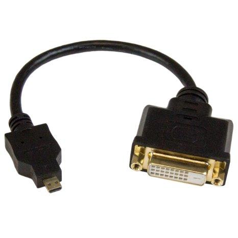 Startech Micro Hdmi To Dvi Adapter Converter M/f