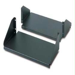 Apc By Schneider Electric Double Sided Fixed Shelf For 2-post Rack 250 Lbs Black