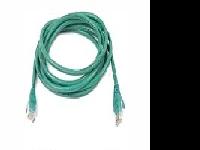 Belkin International Inc 4ft Cat5e Snagless Patch Cable, Utp, Green Pvc Jacket, 24awg, T568b, 50 Micron,