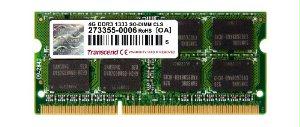 Transcend Information Transcend Memory 4gb Ddr3 1333 Mhz (pc3 10666) Non-ecc, Non-registered So-dimm 2