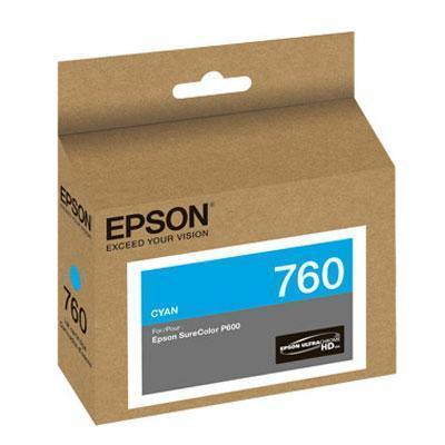 Epson Print T760 Ultrachrome Hd Cyan Ink