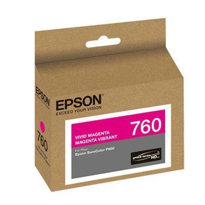 Epson Print T760 Ultrachrome Hd Vivid Magenta Ink