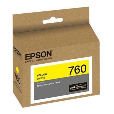 Epson Print T760 Ultrachrome Hd Yellow Ink