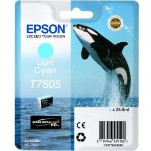 Epson Print T760 Ultrachrome Hd Light Cyan Ink