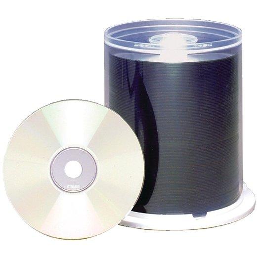 Maxell Cd-r 700mb 80min White Inkjet Printable Hub 100pc Spindle