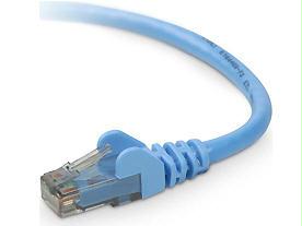 Belkin International Inc 5ft Cat6 Snagless Patch Cable, Utp, Blue Pvc Jacket, 23awg, 50 Micron, Gold Plat