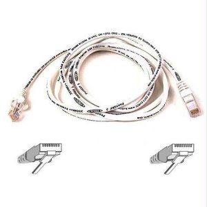 Belkin International Inc Ethernet 10base-t Cable - Rj-45 (m) - Rj-45 (m) - 1 Ft  - White