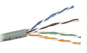 Belkin International Inc Network Cable - Bare Wire - Bare Wire - 1000 Ft - ( Cat 6 ) - Gray