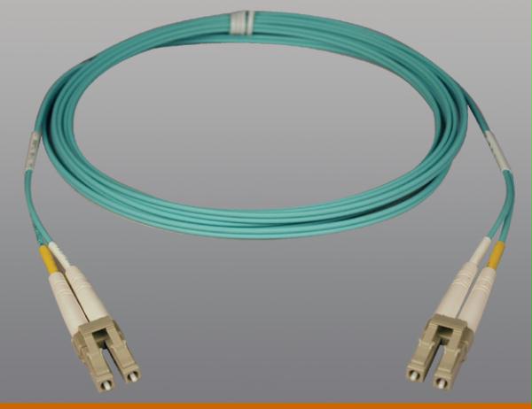 Tripp Lite 15m 10gb Duplex Multimode 50/125 Om3 Lszh Fiber Patch Cable Lc/lc Aqua 15 Meter