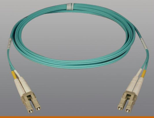 Tripp Lite 15m 10gb Duplex Multimode 50/125 Om3 Lszh Fiber Patch Cable Lc/lc Aqua 15 Meter