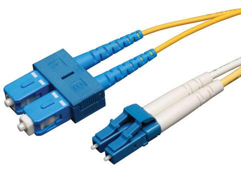 Tripp Lite 1m Duplex Singlemode 8.3/125 Fiber Optic Patch Cable Lc/sc 3ft 1 Meter