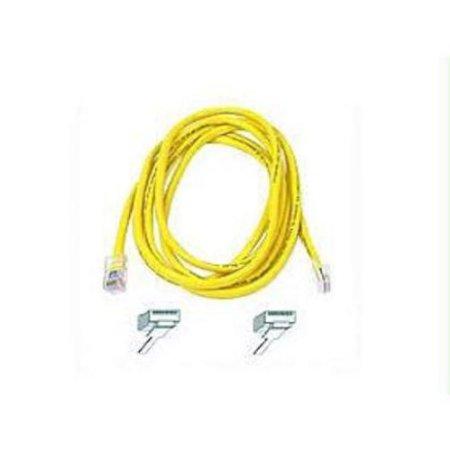 Belkin International Inc Patch Cable - Rj-45 (m) - Rj-45 (m) - 2 Ft - Utp - ( Cat 5e ) - Yellow
