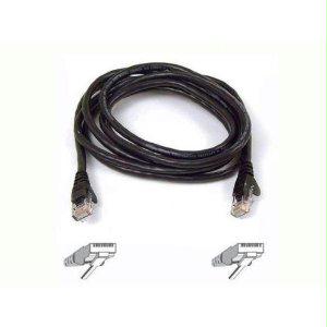 Belkin International Inc 4ft Cat6 Snagless Patch Cable, Utp, Black Pvc Jacket, 23awg, 50 Micron, Gold Pla