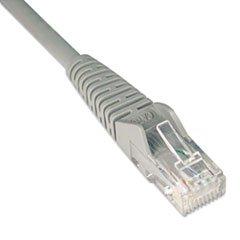 Tripp Lite 50ft Cat6 Gigabit Snagless Molded Patch Cable Rj45 M/m Gray