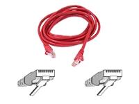 Belkin International Inc Patch Cable - Rj-45 (m) - Rj-45 (m) - 12 Ft - Utp - ( Cat 6 ) - Red