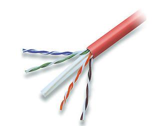 Belkin International Inc Bulk Cable - Bare Wire - Bare Wire - 500 Ft - Utp - ( Cat 6 ) - Red