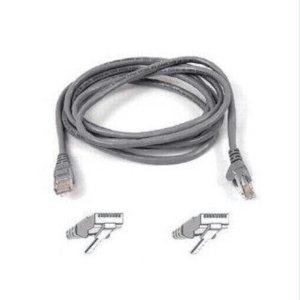 Belkin International Inc 4ft Cat6 Snagless Patch Cable, Utp, Gray Pvc Jacket, 23awg, 50 Micron, Gold Plat