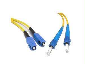 Legrand Dat C2g 2m Sc-st 9/125 Os1 Duplex Singlemode Pvc Fiber Optic Cable - Yellow