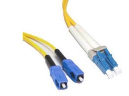 Legrand Dat C2g 10m Lc-sc 9/125 Duplex Single Mode Os2 Fiber Cable - Yellow - 33ft Os2 Cable