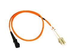 Legrand Dat C2g 2m Lc-mtrj 62.5/125 Om1 Duplex Multimode Pvc Fiber Optic Cable - Orange