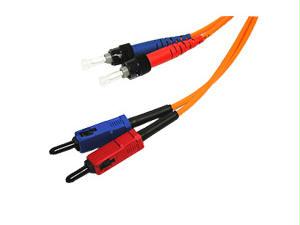 Legrand Dat C2g 4m Sc-st 62.5/125 Om1 Duplex Multimode Pvc Fiber Optic Cable - Orange
