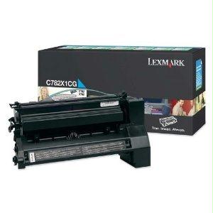 Lexmark C782x1cg Cyan Return Program Print Cartridge For Use In C/x782,782xl Est