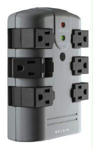 Belkin International Inc 6-outlet Pivot-plug Surge Protector, Wal