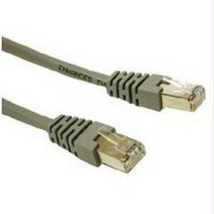 C2g 50ft Cat5e Molded Shielded (stp) Network Patch Cable - Gray