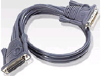 Aten Stacking Cable - Db-25 (m) - Db-25 (f) - 50 Ft