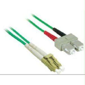 Legrand Dat C2g 3m Lc-sc 62.5/125 Om1 Duplex Multimode Pvc Fiber Optic Cable - Green