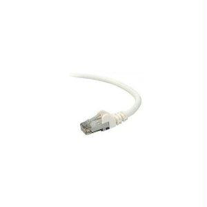 Belkin International Inc 6ft Cat6 Snagless Patch Cable, Utp, White Pvc Jacket, 23awg, 50 Micron, Gold Pla