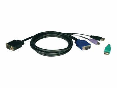 Tripp Lite 15ft Usb / Ps2 Cable Kit For Kvm Switches B040 / B042 Series Kvms 15ft