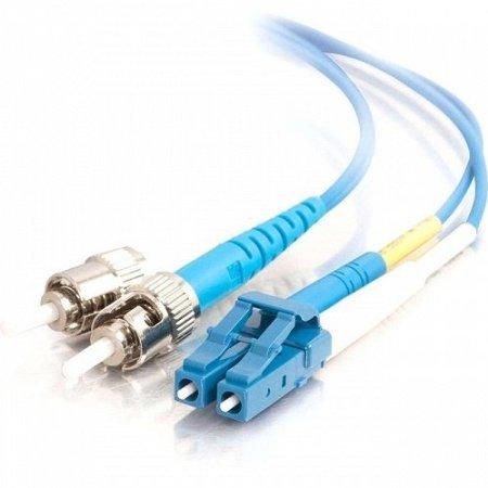 Legrand Dat C2g 2m Lc-st 9/125 Os1 Duplex Singlemode Pvc Fiber Optic Cable - Blue