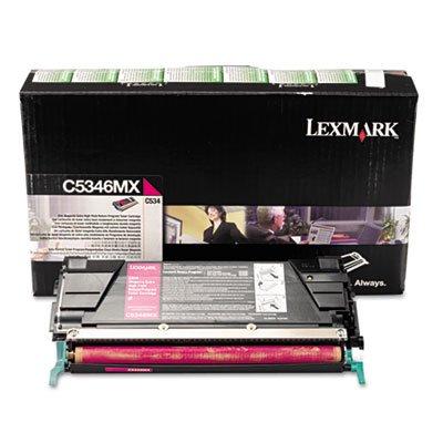 Lexmark C5346mx Magenta Return Program Toner Cartridge Taa For Use In C534 Estim