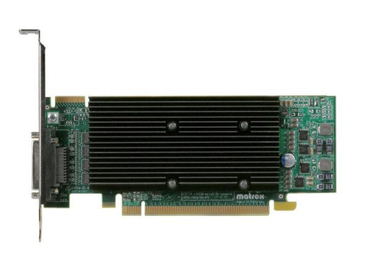 Matrox Graphics The Matrox M9140 Lp Pci-e X16 512mb Ddr2, 4 Dvi, Atx, Rohs