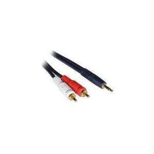 C2g 50ft Velocity™ One 3.5mm Stereo Male To Two Rca Stereo Male Y-cable