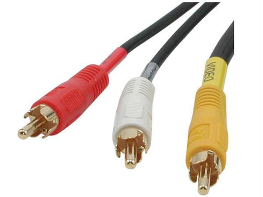 C2g 50ft Value Series™ Composite Video + Stereo Audio Cable