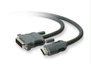 Belkin International Inc Video Cable - Hdmi / Dvi - 19 Pin Hdmi Type A - Male - 24 Pin Digital Dvi - Male