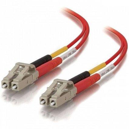 Legrand Dat C2g 2m Lc-lc 50/125 Om2 Duplex Multimode Fiber Optic Cable (plenum-rated) - Red