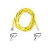 Belkin International Inc Patch Cable - Rj-45 (m) - Rj-45 (m) - 25 Ft - ( Cat 5e ) - Yellow