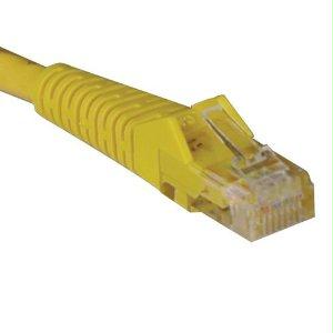 Tripp Lite 20ft Cat6 Gigabit Snagless Molded Patch Cable Rj45 M/m Yellow