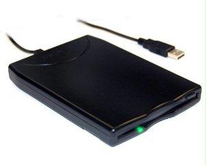 Bytecc Slim Black Usb External Floppy Disk Drive