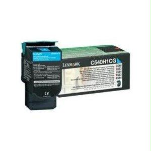 Lexmark C540h1cg Cyan Return Program Toner Cartridge For Use In C54x,x54x Estima